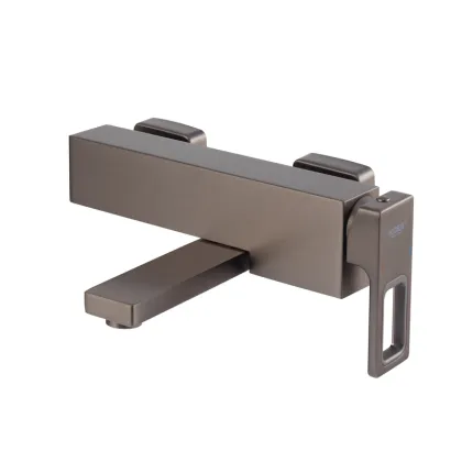 Змішувач для ванни з коротким виливом KOER KB-41009-07 (Колір графіт) (KR5986) — Photo 3
