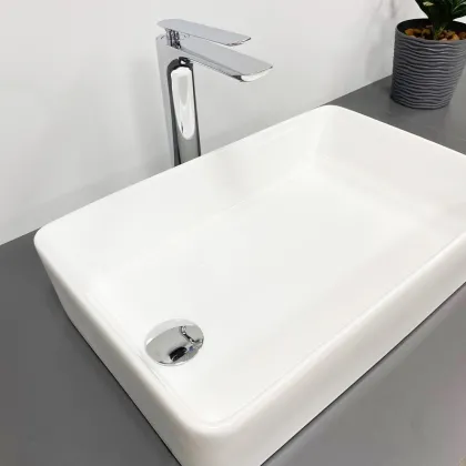 Умивальник (раковина) VBI VELLETRI WHITE накладний — Photo 4