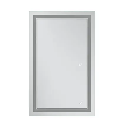 Дзеркало Mixxus Premium QUADRO MR20-50x80-Reverse з Led Touch, Anti-fog, димером, регулятором яскравості (MP6620) — Photo 6