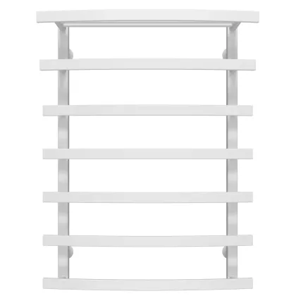 Рушникосушарка водяна Lotos П7 500х800 Deffi нержавіюча сталь (Білий, Нижнє підключення)
