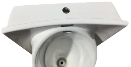 Пісуар підвісний Mixxus Premium BEVEL-1005 380x420x750mm з краном для пісуара (MP6664) — Photo 6
