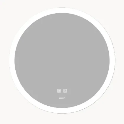 Дзеркало ZERIX SOLO MC02-80 з LED Touch, Anti-fog, димером, рег. яскравості (ZX6066)
