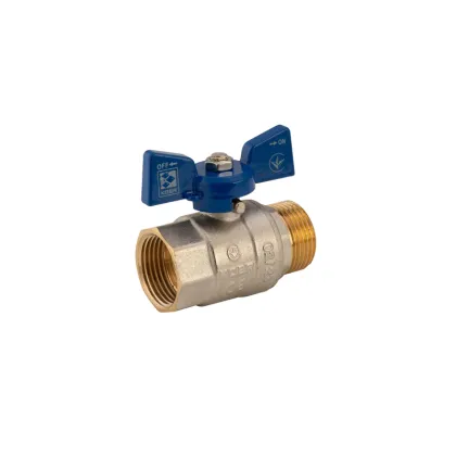 Кран кульовий Koer 1" ГШМ (KR.218.B) синій (KR2721) — Photo 1