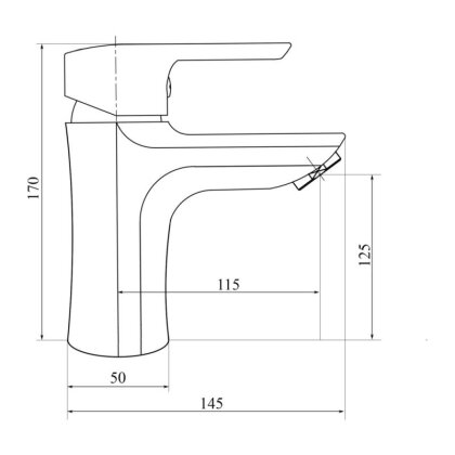 Змішувач для раковини Brinex 35С 001 — Photo 1