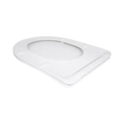 Сидіння для унітаза Qtap (Robin 490,610, Scorpio 490) з мікроліфтом Slim QTSC179W48675 — Photo 2