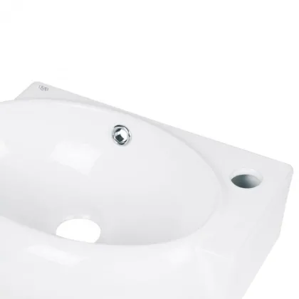 Раковина Qtap Leo 430x290x140 White QT11115011RWN — Photo 4