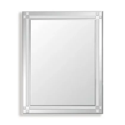 Дзеркало настінне ZERIX FONTE MRZ10-60x80-REVERSE прямокутне з декором (ZX5640)