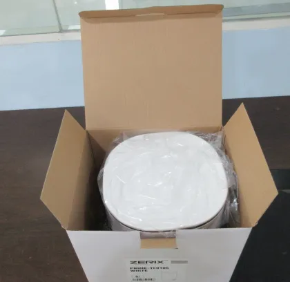 Відро для сміття з плавним закриттям овальне ZERIX PRIME-TC0105 WHITE 5 л (колір білий) (ZX5901) — Photo 2