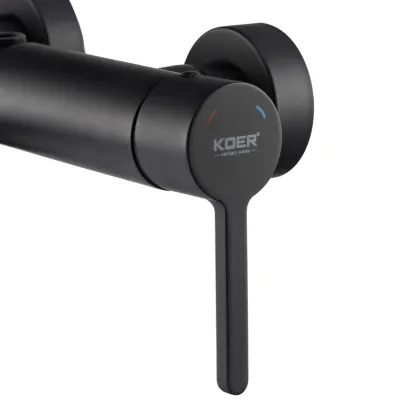 Душова колонна зі змішувачем Koer KB-56029-05 3 функції, колір чорний (KR5490) — Photo 4