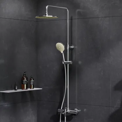 Душова система ShowerSpot з термостатом AM.PM F0780500 Like — Photo 2
