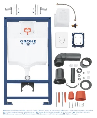 Система інсталяції для унітазу 3 в 1 Grohe Rapid SL (38722001) — Photo 4