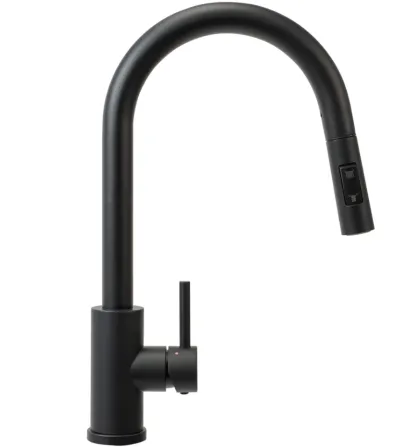 Змішувач для кухні REA FRESH BLACK чорний — Photo 1
