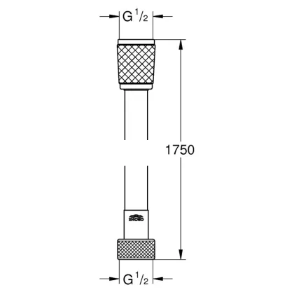 Relexa Flex Шланг для душа1,75м — Photo 1
