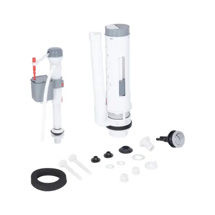 Бачок до унітазу-компакту Mixxus Bevel-0405-R Tank 605х370х800 зі зливною арматурою (MI8325) — Photo 5