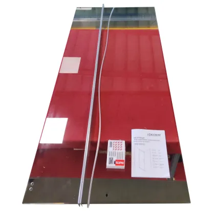 Бічна стінка до кабіни Koer SR SW01-90x200-TR-01 прозоре скло Easy Clean 8мм, хром (KR5381) — Photo 2