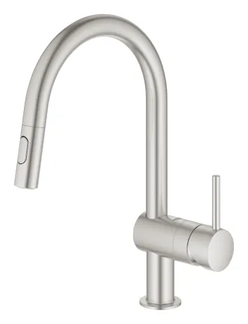 Змішувач для кухні з висувним виливом Grohe Minta (32321DC2) — Photo 3