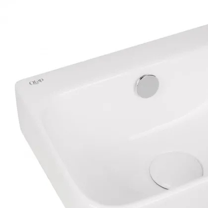 Раковина Qtap Tern 450х260х155 White з донним клапаном QT17115117RW — Photo 4