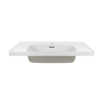 Раковина Qtap Albatross A 900х500х230 White з донним клапаном QT01115090AW — Photo 2