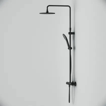 Душова система ShowerSpot з термостатом, чорний AM.PM F0780422 Like — Photo 9