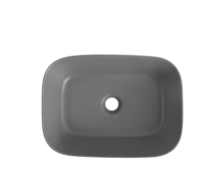 Раковина накладна Mixxus Premium DIVERSE-0116 GRAY 455x330x135mm (MP6651) — Photo 1