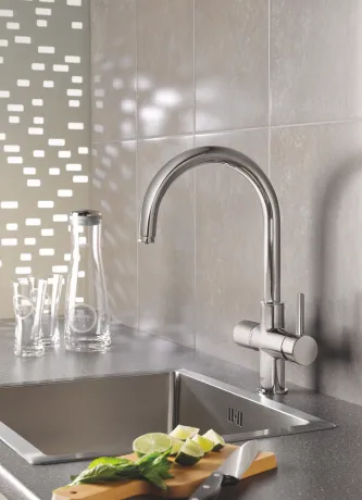 Змішувач для кухні з підключенням до фільтру Grohe Blue Pure (33251000) — Photo 5