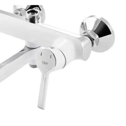 Душова система універсальна Qtap Grand на три споживачі (з виливом) QTGRAWCR1004 Chrome/White — Photo 3