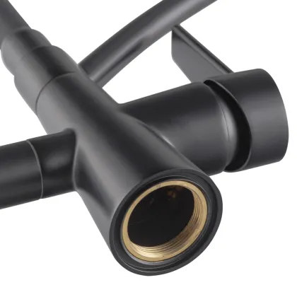 Кухонний змішувач з силік. виливом і вих. для питної води KOER KB-72003-05 (KR3376) — Photo 6