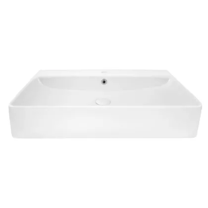 Раковина Qtap Nando 710х425х135 White з донним клапаном QT1211K427W — Photo 2