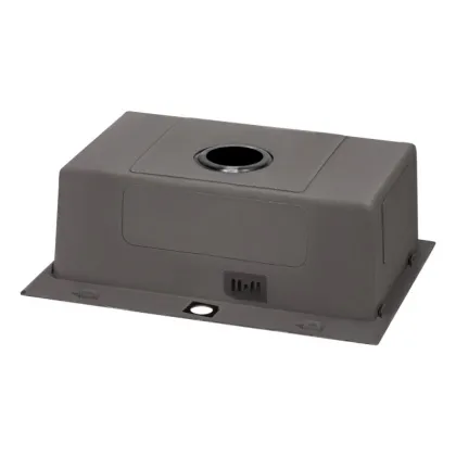 Кухонне миття Qtap D5843BL 2.7/1.0 мм Black (QTD5843BLPVD10) — Photo 4