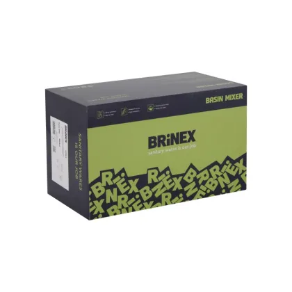 Змішувач для ванни Brinex Pure 006 з поворотним виливом (з душовим гарнітуром) Nickel BRIPUR006NKL — Photo 6