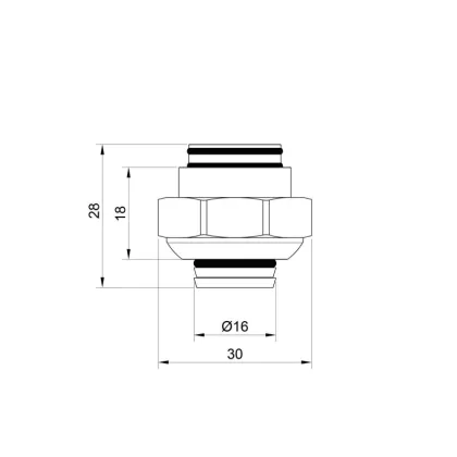 Євроконус Icma 20х2,25 3/4" №101 — Photo 1