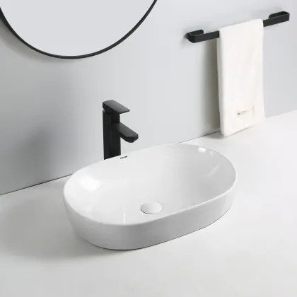 Раковина накладна MIXXUS PREMIUM ELLIPSE-0105 600х400х150mm (MP6563) — Photo 5