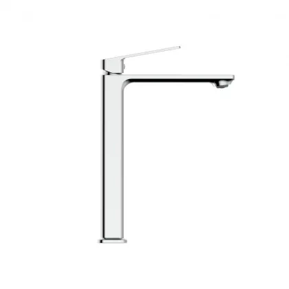 Змішувач для раковини високий Qtap Capricorn, Chrome (k26) QTCAP1060H102C48220 — Photo 2