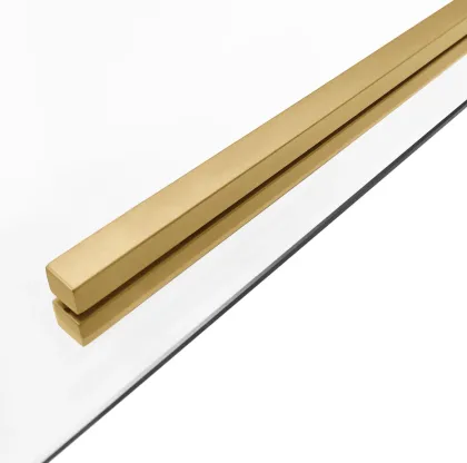 Душова кабіна REA SOLAR 90х120 BRUSHED GOLD — Photo 5