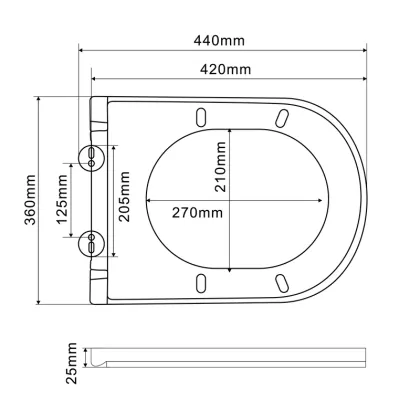 Унітаз підвісний Mixxus Premium Ellipse-0308-T3 490x360x360mm система змиву Tornado 3.0 (MP6676) — Photo 10