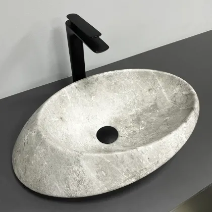 Умивальник (раковина) VBI ROTELLO STONE MATT накладний — Photo 4