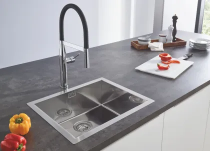 Змішувач для кухні з гнучким виливом Grohe Essence New (30294000) — Photo 8