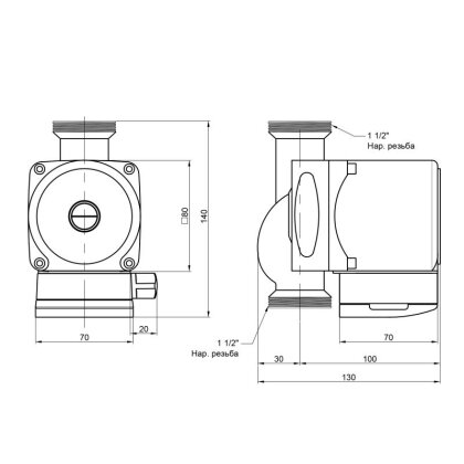 Насос Grundfos Icma 25/40 №P320 — Photo 1