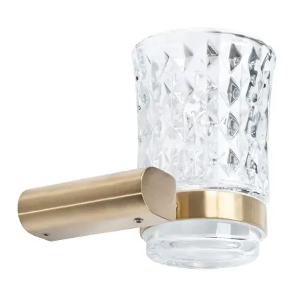 Склянка для зубних щіток REA 322224B BRUSHED GOLD — Photo 1