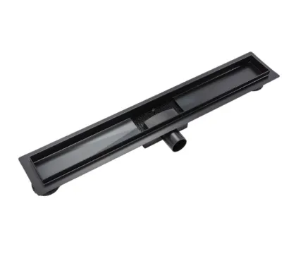 Трап для душу REA NEOX 100 BLACK 2в1 чорний — Photo 2