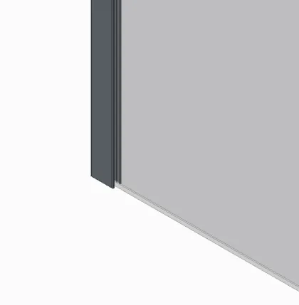 Душова перегородка Koer SR SP01-100x200-TR-01 Walk-In прозоре скло Easy Clean 8мм, хром (KR5393) — Photo 26