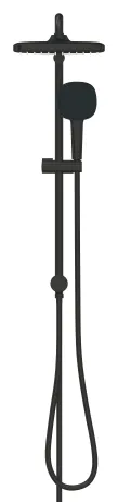 Душова система із перемикачем настінного монтажу Grohe Flex Tempesta System 250 Cube (269772431) — Photo 3