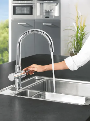 Змішувач для кухні з підключенням до фільтру Grohe Blue Pure (33251000) — Photo 4