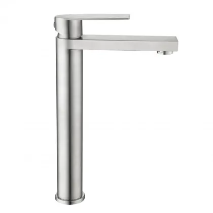 Змішувач для раковини високий Lidz Nexus 001FH (k35) LDNEX001FHNKS49185 Nickel — Photo 3
