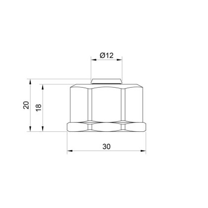 Євроконус SD Plus 16х2 мм 3/4&quot; SD346 — Photo 1