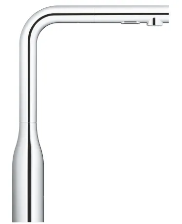 Змішувач для кухні з висувним виливом Grohe Essence New (30270000) — Photo 3