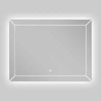 Дзеркало Mixxus Premium CUBIC MR14-80x60-Reverse з Led Touch, Anti-fog, димером, регулятором яскравості (MP6648) — Photo 8