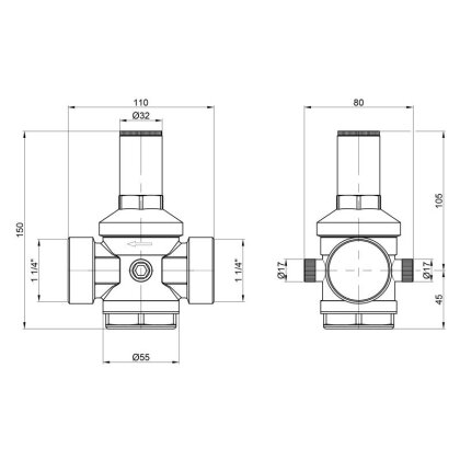 Редуктор Icma 1&quot; 1/4 №246 — Photo 1