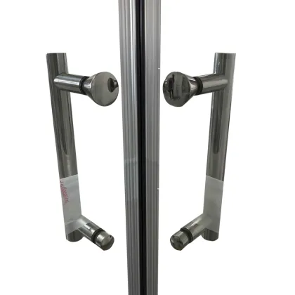 Душова кабіна без піддону Koer SR SC03-100x100x200-TR-01 прозоре скло Easy Clean 6мм, хром (KR5357) — Photo 11