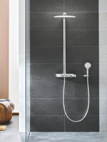 Душова система з термостатом для душа Grohe Rainshower SmartControl (26250000) — Photo 3